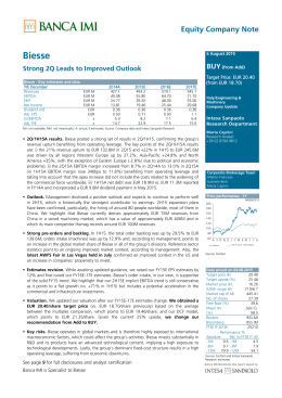 Banca IMI: Buy (from ADD) and new target price 20,40