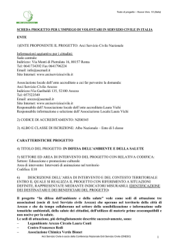 Scarica il testo in formato pdf - Stiamo cambiando il mondo