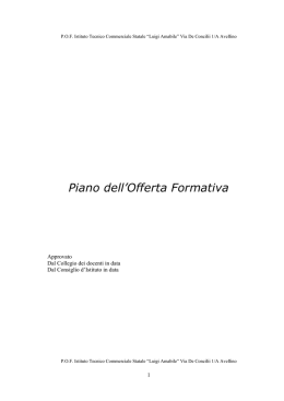 scarica il pof - Virgilio Siti Xoom