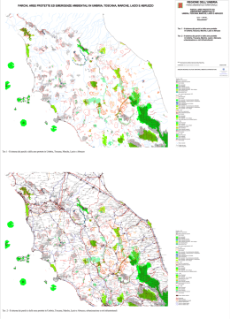 Parchi, Aree Protette ed emergenze ambientali in