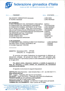 ` federazione ginnastica d`Italia