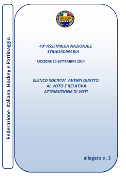 Soc. aventi diritto - FIHP Comitato Regionale Lombardia