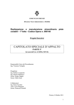 CSA amministrativo - Comune di Firenze