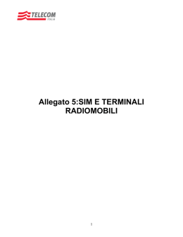 Sim e apparati radiomobili (Giugno 2015)