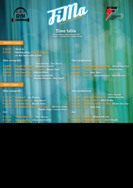 Time table
