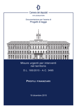 Versione per stampa - Camera dei Deputati