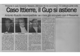 astensione gup Ittierre