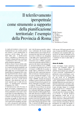 l`esempio della Provincia di