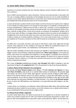 La storia delle chiese di Gavirate