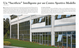 Un “Sacrificio” Intelligente per un Centro Sportivo