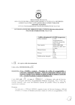SERViZIO ECOLOGIA dм