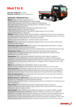 Dati tecnici
