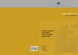 Inflation convergence and divergence within the European Monetary