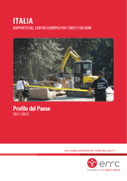ItalIa - European Roma Rights Centre