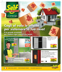 Sistemazione - Decorazione