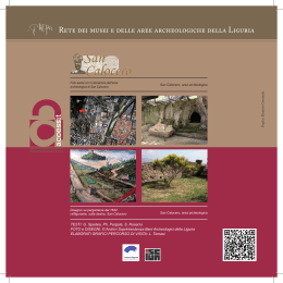 Rete dei musei e delle aree archeologiche della Liguria