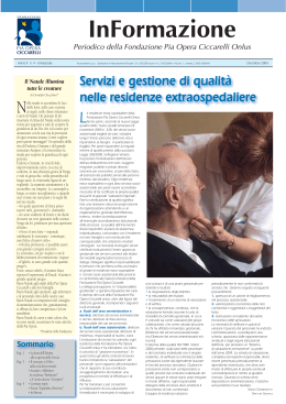 Scarica giornalino - Pia Opera Ciccarelli