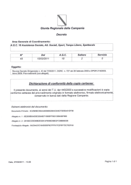 DD 45_2011 - Regione Campania