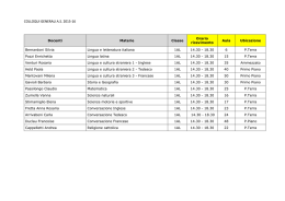 1BL - 1CL - 1DL - 1EL Linguistico - "Virgilio"