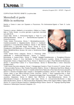 L`Arena Clic - SPORT - Stampa Articolo