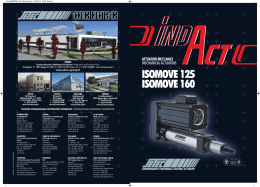 isomove mechanical actuators