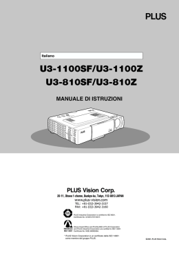 U3 1100SF-Z - Vision Sistemi