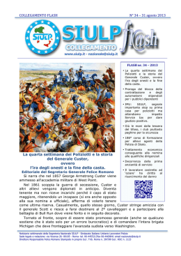 Nr. 34 anno 2013 - Siulp Reggio Calabria