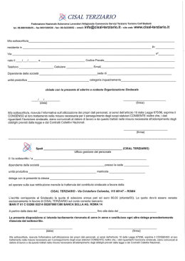 scarica la delega di adesione