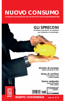 NUOVO CONSUMO - UniCoop Tirreno