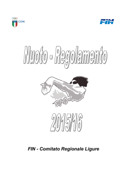 Scarica il pdf - Sportiva Sturla Nuoto