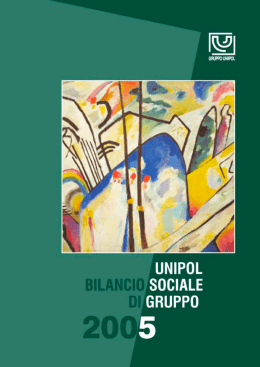 Unipol_Bilancio Sociale 2005
