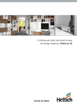 Il sistema per ante scorrevoli di casa nel design moderno