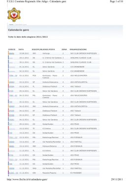Page 1 of 10 F.I.S.I. Comitato Regionale Alto Adige
