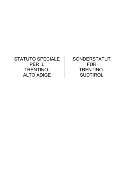 STATUTO 2014