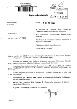 ,, ÌF \ RegioneLombordio - Camera di Commercio di Cremona