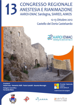 Scarica il programma - Azienda Ospedaliera Brotzu