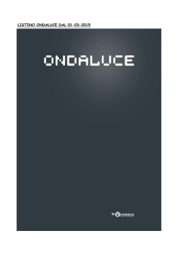 list. Ondaluce 01-03-15