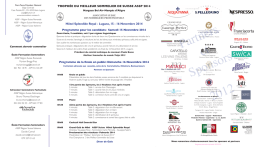 TROPH&Eacute;E DU MEILLEUR SOMMELIER DE SUISSE ASSP 2014