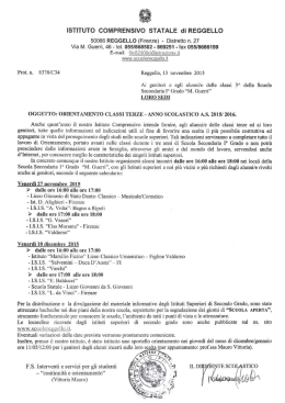 Istituto Comprensivo Statale di Reggello (FI)