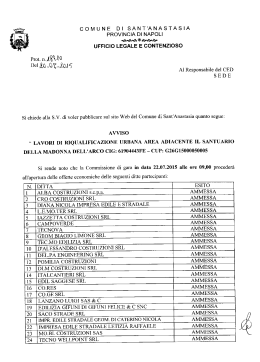 Clicca qui per visionare l`elenco delle ditte partecipanti.