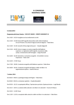 Leggi il programma
