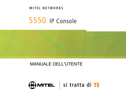 MANUALE DELL`UTENTE