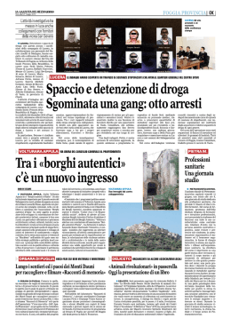 L`attività investigativa ha