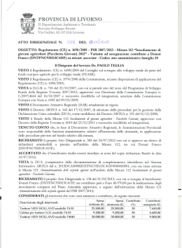 _ = (PROVINCIA DI LIVORNO , - Intranet Provincia Livorno