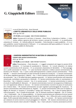 Pubblicazioni  - Ordine Architetti Torino