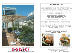SV Homepage - Osteria Dodici