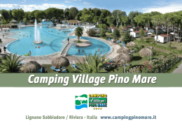 Downloaden Katalog - Camping Village Pino Mare
