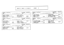 calendario esordienti B