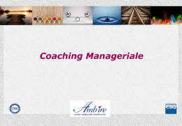 Coaching manageriale individuale