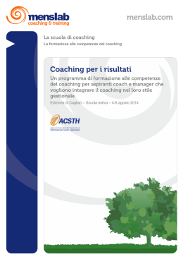 Scarica la presentazione del programma.